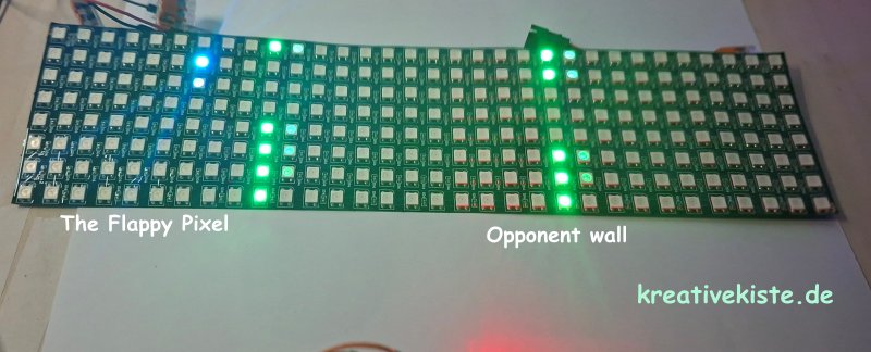 2 The Flappy Pixel Game Dein Arduino lernt fliegen Du auch 