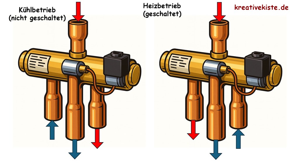 3 wie funktioniert ein 4 Wege Ventil