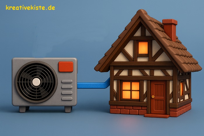 6 mit der wärmepumpe kühlen dank 4 wege ventil