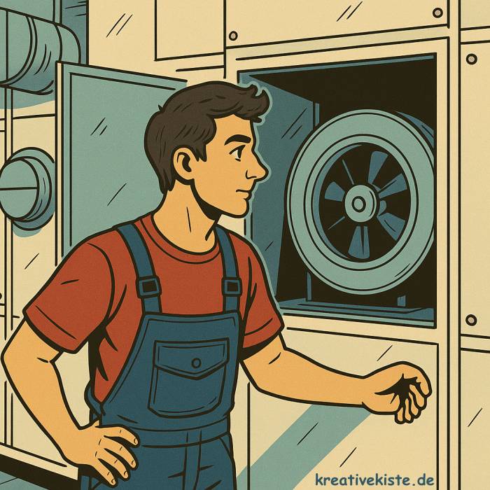 wie funktioniert eine Raumlufttechnische Anlagen für Gebäude