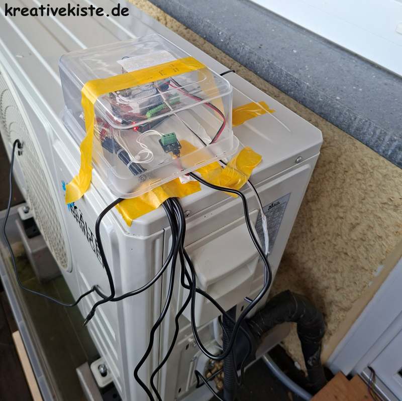 7 Arduino WiFi Modul Klimaanlagen online monitoring