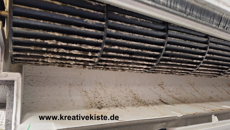 wenn das Klimagerät verschimmelt ist muss oft der Fachmann ran