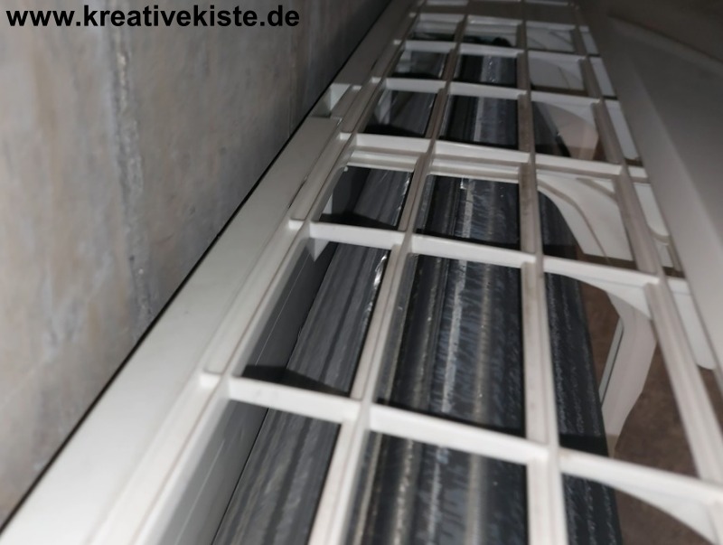 wärmetauscher von Klimaanlagen sind V Förmig angeordnet