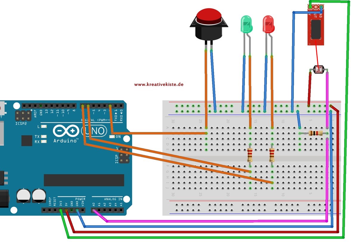 6 laserschranke mit arduino bauen tutorial beginner projekte