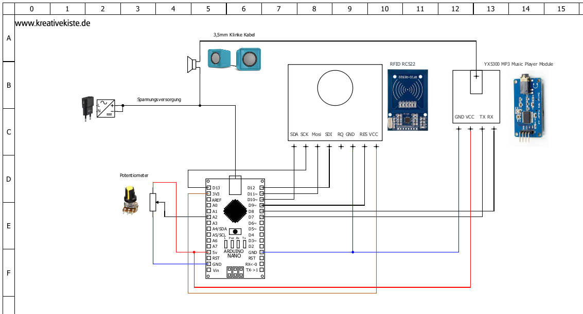 2 Musik und Hörspielbox mit Arduino einfach selber bauen