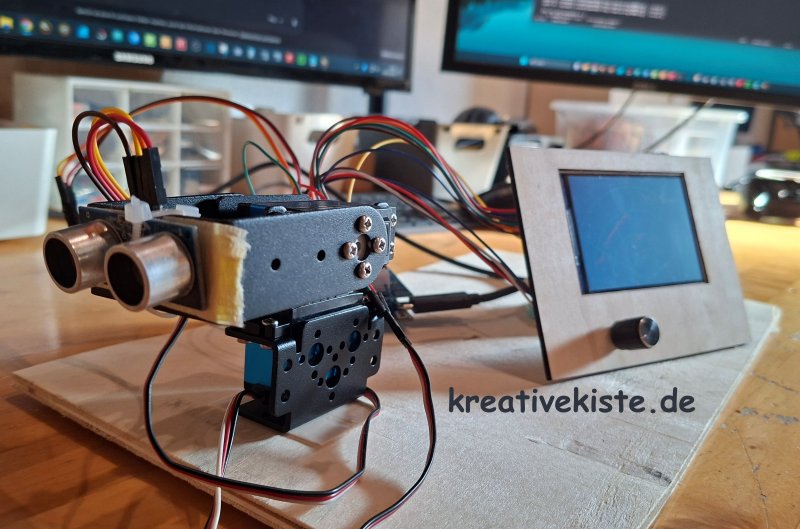 2 DIY Ultraschall Radar mit Arduino und TFT Display