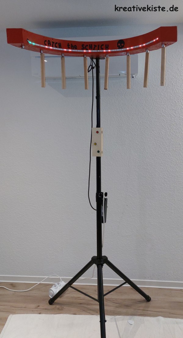 bauanleitung Arduino Catch the Stick Spiel 6