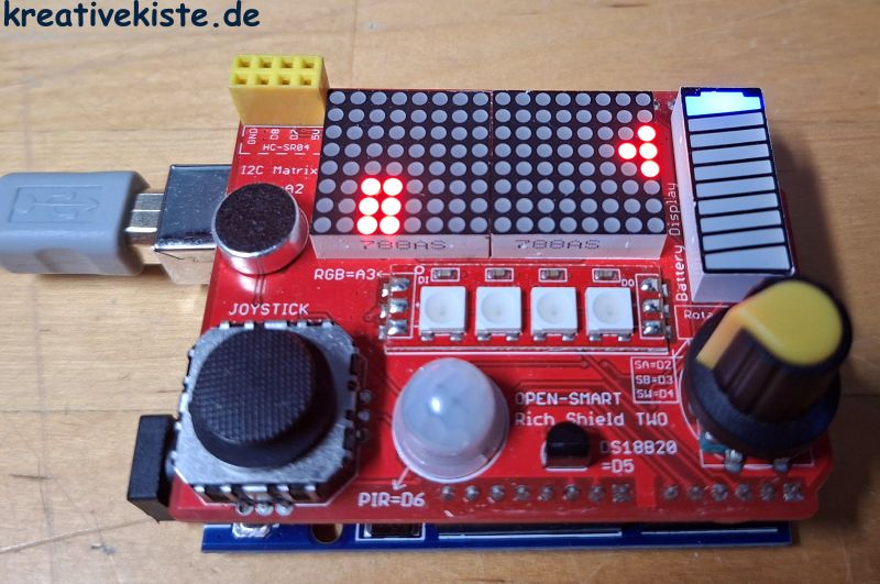 space invader Open Smart Rich Shield V2