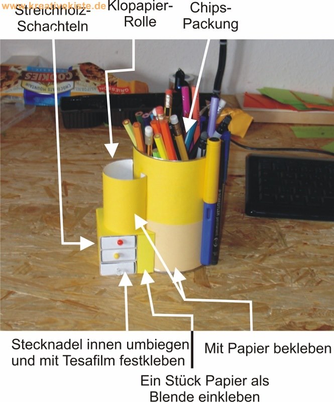 6-Desktop-Organizer-aus-papier-basteln