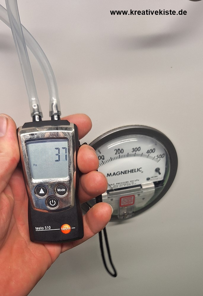 Statischer Druckabfall des Luftfilters in RLT Anlagen